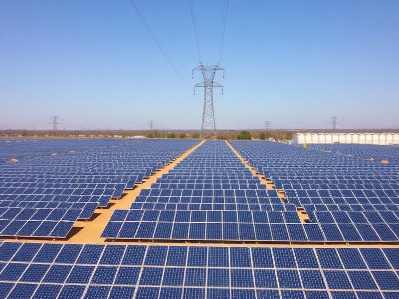 Adani Green Energy solar project